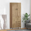 Highboard 2 stk. Artisan Egetræ 69,5 x 34 x 180 cm