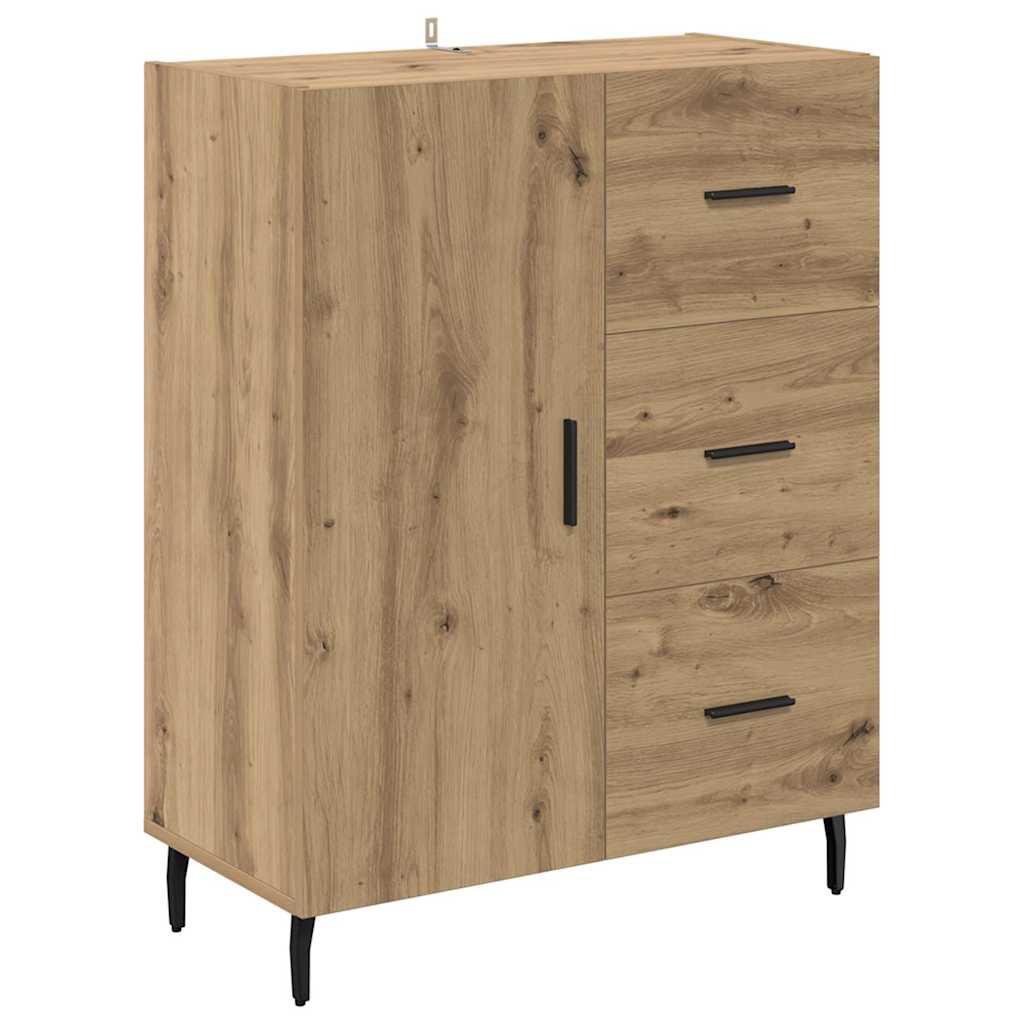 Highboard 2 stk. Artisan Egetræ 69,5 x 34 x 180 cm