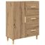 Highboard Artisan Egetræ 34,5 x 34 x 180 cm Konstrueret træ
