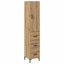 Highboard Artisan Egetræ 34,5 x 34 x 180 cm Konstrueret træ