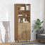 Highboard 2 pcs Artisan Egetræ 69,5 x 32,5 x 180 cm