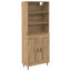 Highboard 2 pcs Artisan Egetræ 69,5 x 32,5 x 180 cm