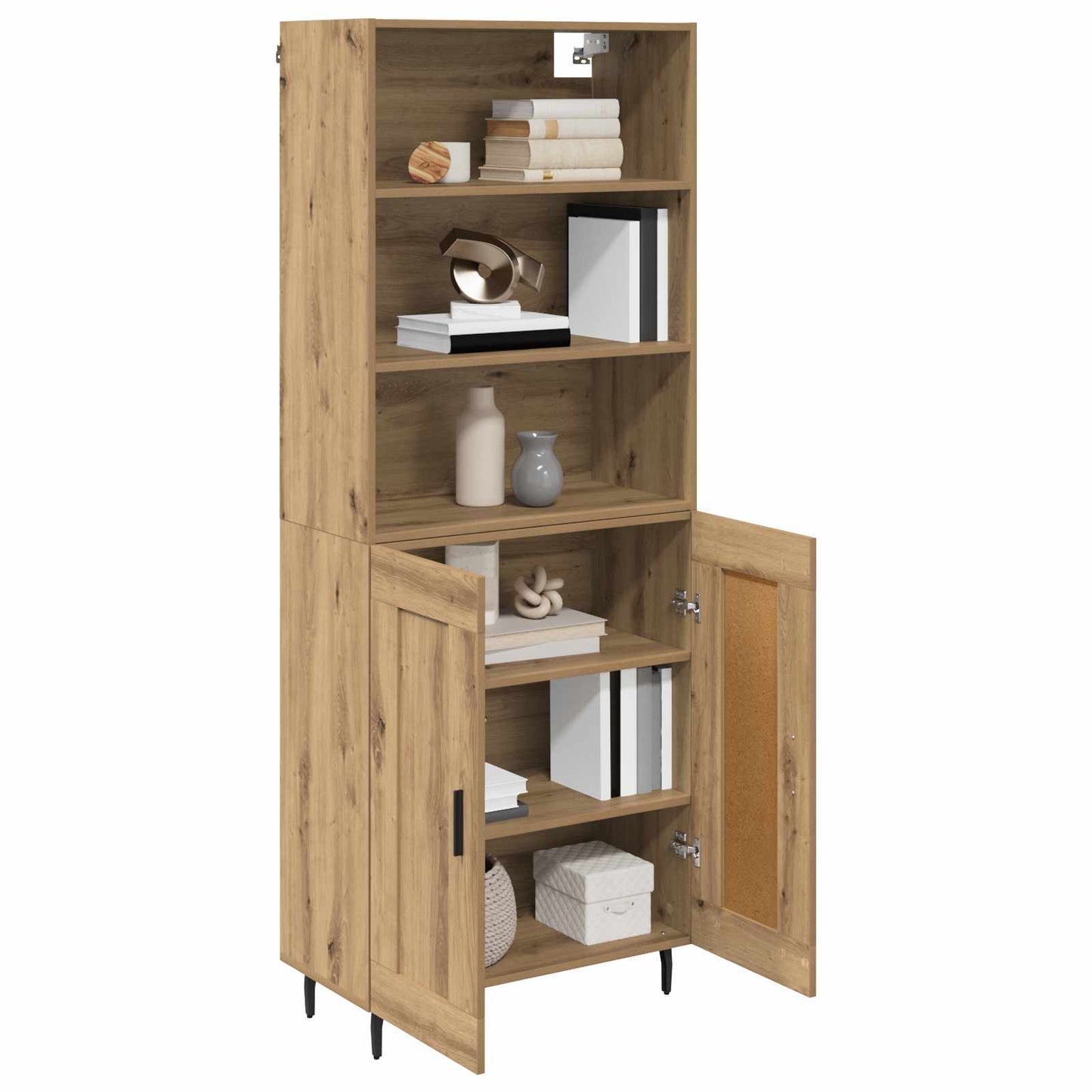 Highboard 2 pcs Artisan Egetræ 69,5 x 32,5 x 180 cm