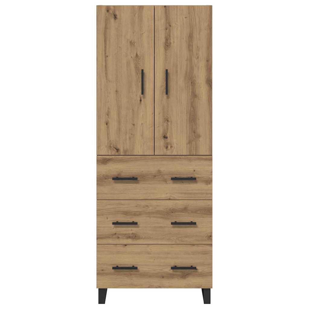 Highboard 2 pcs Artisan Egetræ 69,5 x 34 x 180 cm