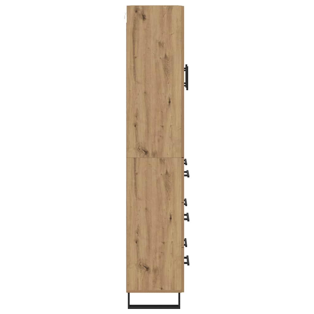 Highboard 2 pcs Artisan Egetræ 69,5 x 34 x 180 cm