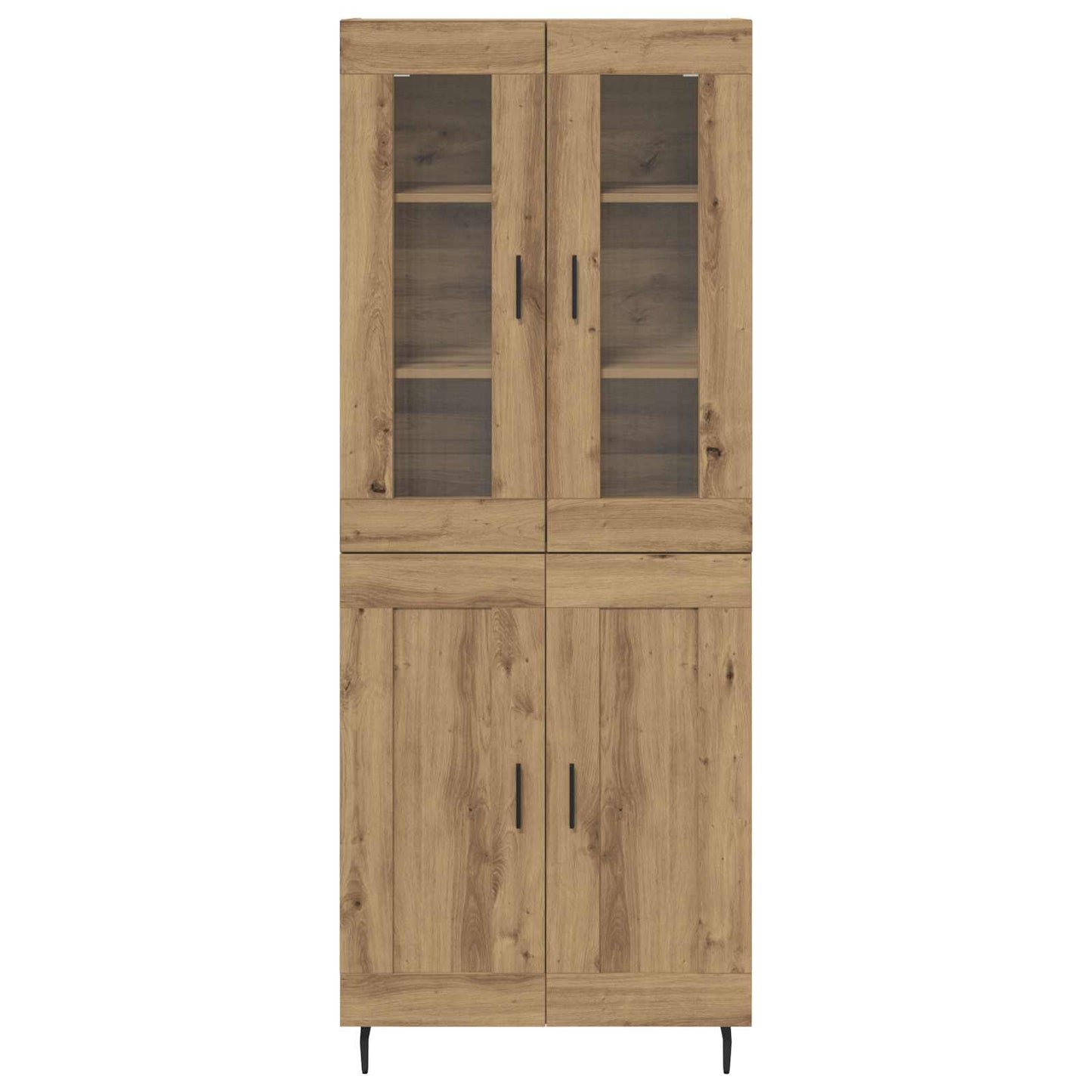 Highboard 2 pcs Artisan Egetræ 69,5 x 34 x 180 cm