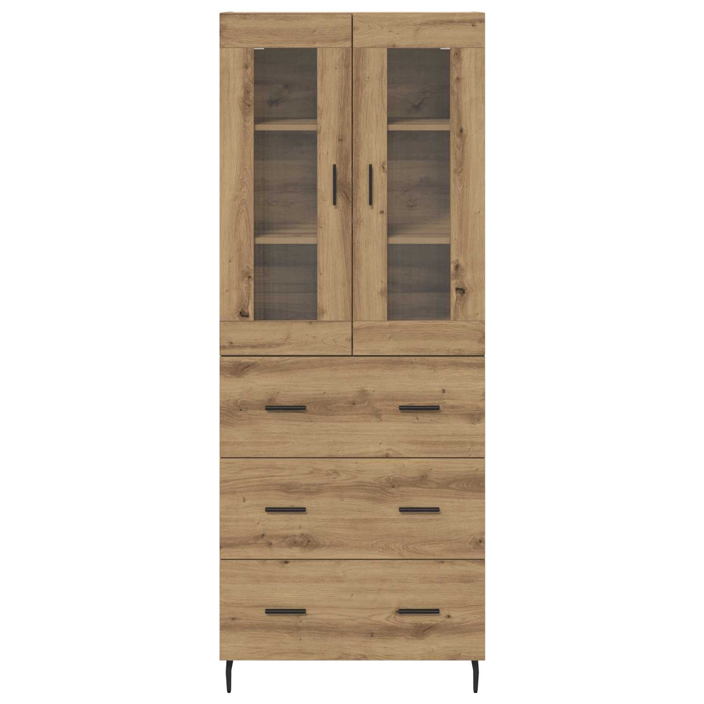 Highboard 2 pcs Artisan Egetræ 69,5 x 34 x 180 cm