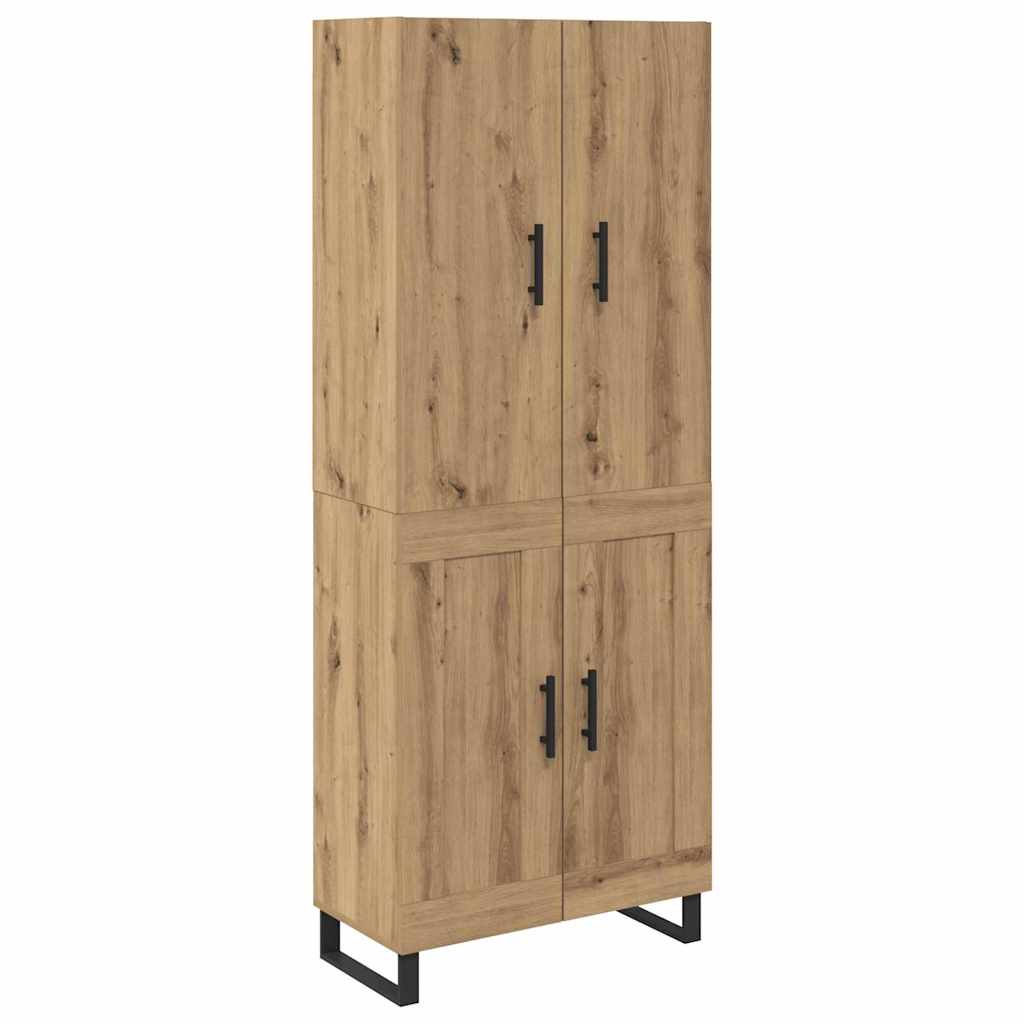 Highboard 2 pcs Artisan Egetræ 69,5 x 34 x 180 cm