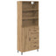 Highboard 2 pcs Artisan Egetræ 69,5 x 32,5 x 180 cm