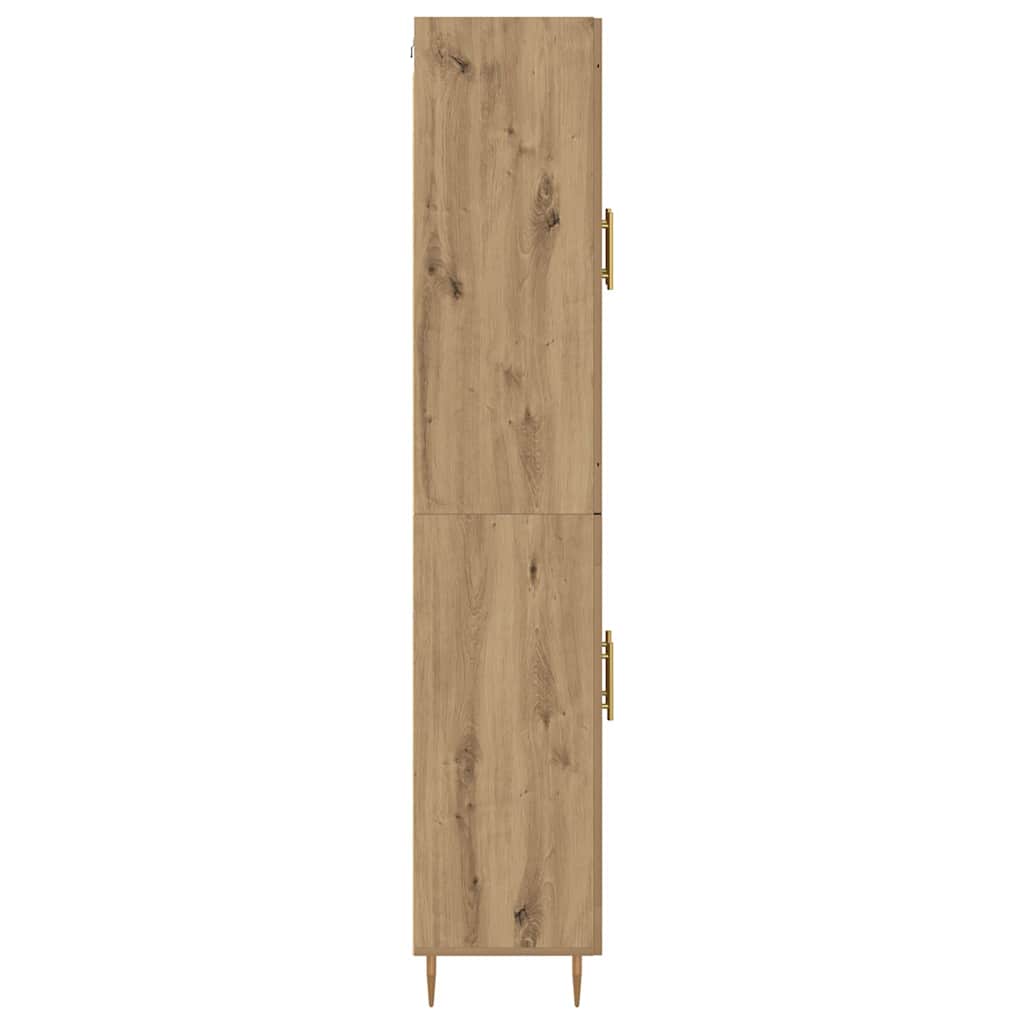 Highboard 2 pcs Artisan Egetræ 69,5 x 34 x 180 cm
