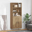 Highboard 2 pcs Artisan Egetræ 69,5 x 34 x 180 cm