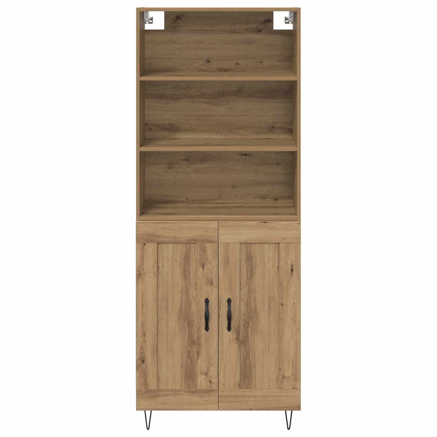 Highboard 2 pcs Artisan Egetræ 69,5 x 34 x 180 cm