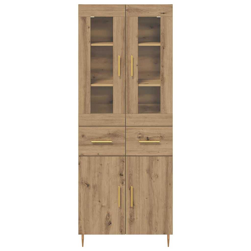 Highboard 2 pcs Artisan Egetræ 69,5 x 34 x 180 cm