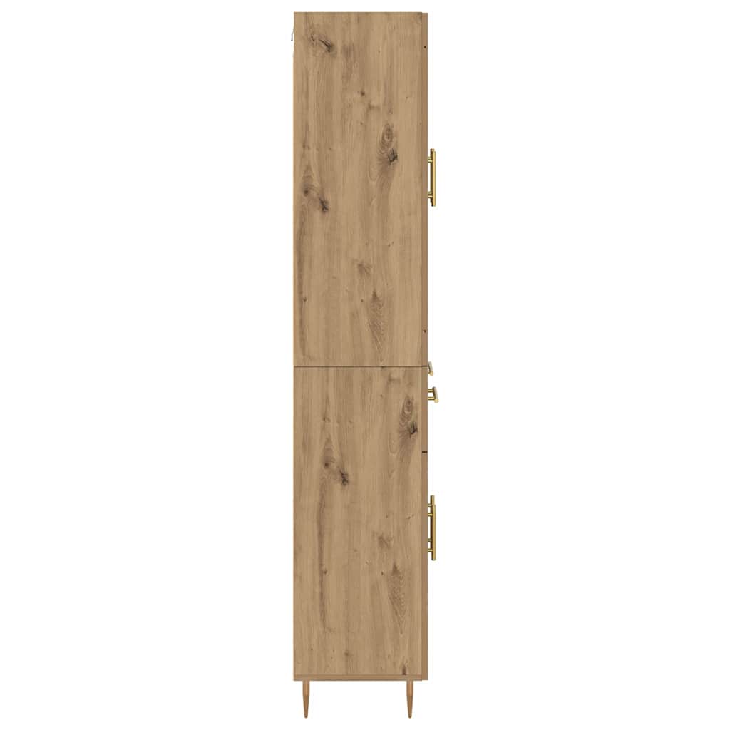 Highboard 2 pcs Artisan Egetræ 69,5 x 34 x 180 cm