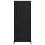 Highboard 2 pcs Sort eg Konstrueret træ