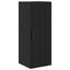 Highboard Sort eg 34,5 x 34 x 180 cm Konstrueret træ