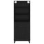 Highboard 2 pcs Sort eg 69,5 x 34 x 180 cm Konstrueret træ