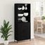 Highboard Sort eg 69,5 x 34 x 180 cm Konstrueret træ