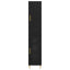 Highboard 2 pcs Sort eg Konstrueret træ
