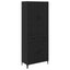 Highboard Sort eg 69,5 x 34 x 180 cm Konstrueret træ