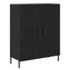 Highboard Sort eg 69,5 x 34 x 180 cm Konstrueret træ