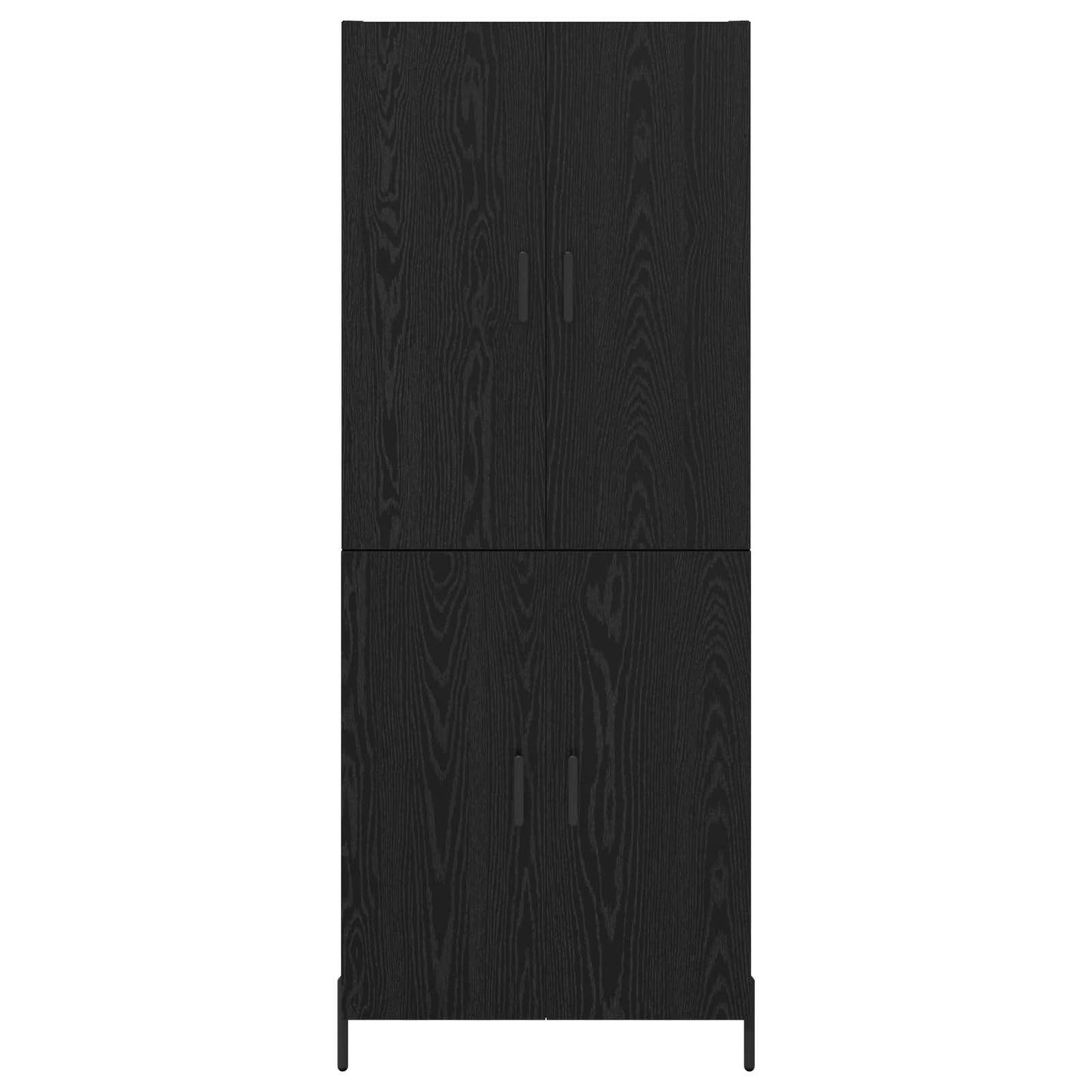 Highboard Sort eg 69,5 x 34 x 180 cm Konstrueret træ