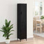 Highboard Sort eg 34,5 x 34 x 180 cm Konstrueret træ