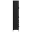 Highboard Sort eg 69,5 x 34 x 180 cm Konstrueret træ
