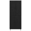Highboard 2 pcs Sort eg Konstrueret træ