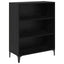 Highboard Sort eg 69,5 x 34 x 180 cm Konstrueret træ