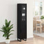 Highboard Sort eg 34,5 x 34 x 180 cm Konstrueret træ