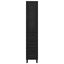 Highboard med skuffe Sort eg 34,5 x 34 x 180 cm Konstrueret træ