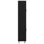 Highboard 2 pcs Sort eg Konstrueret træ