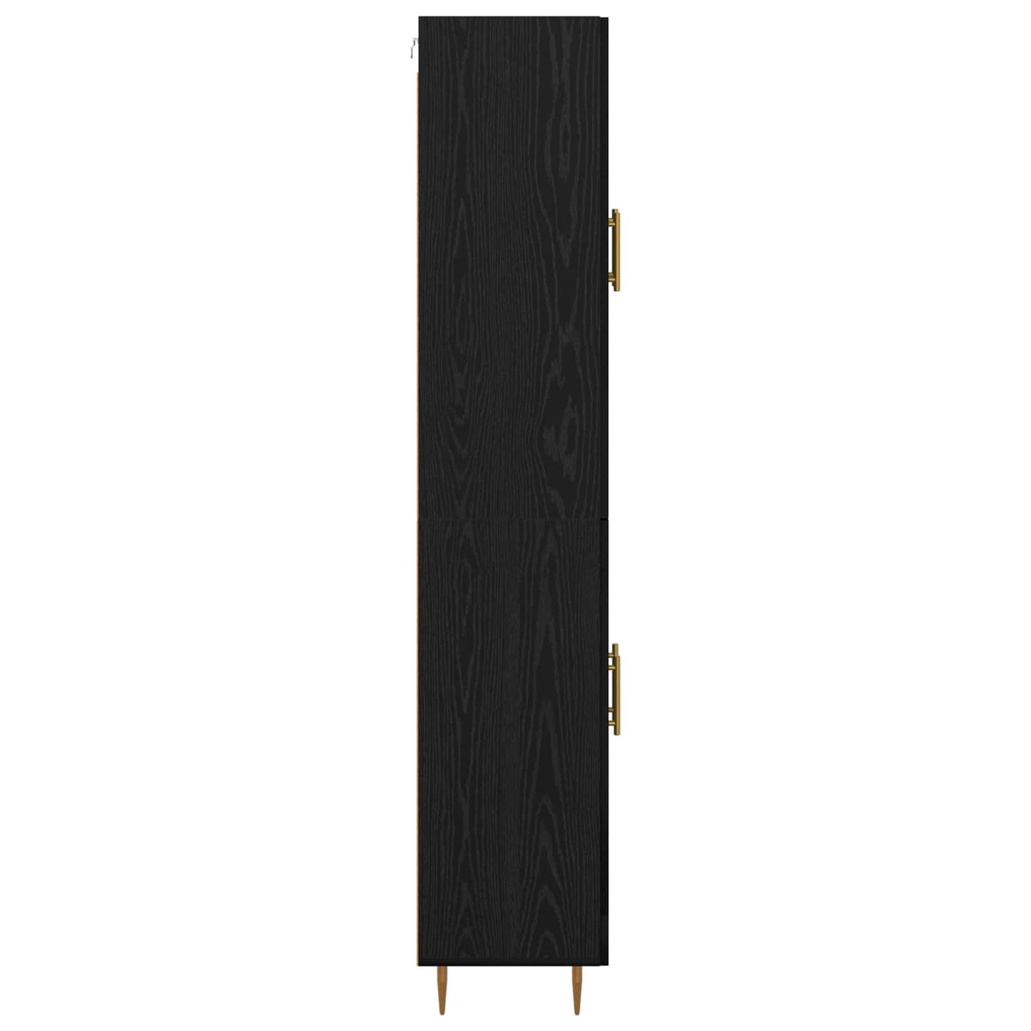 Highboard Sort eg 69,5 x 34 x 180 cm Konstrueret træ