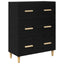 Highboard Sort eg 69,5 x 32,5 x 180 cm Konstrueret træ