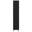 Highboard 2 pcs Sort eg 69,5 x 34 x 180 cm Konstrueret træ