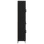 Highboard Sort eg 69,5 x 34 x 180 cm Konstrueret træ