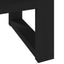 Sofabord NOAIN Sort 119 x 60 x 40 cm Massivt fyrretræ