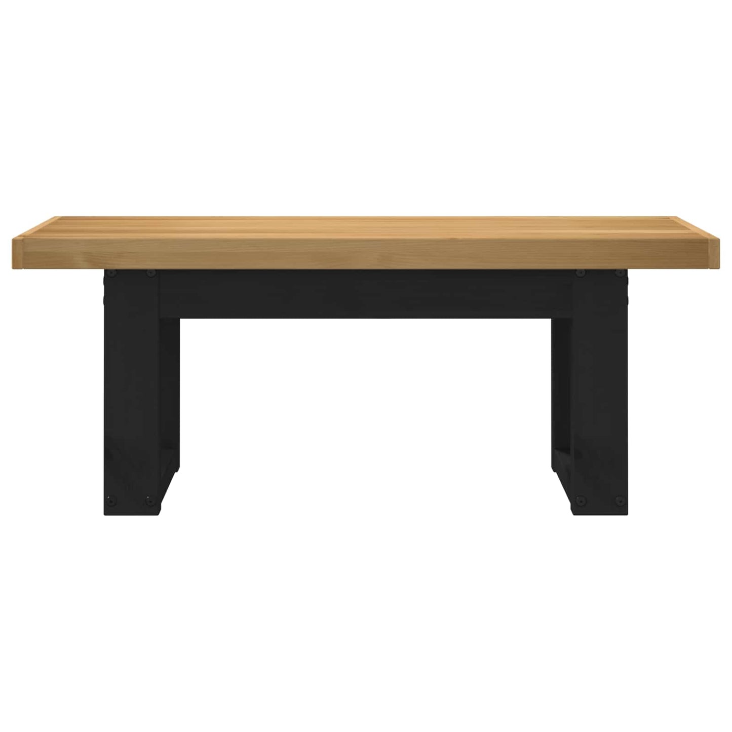 Spisebænk NOAIN 120 x 41 x 45 cm Massivt fyrretræ Naturfarvet