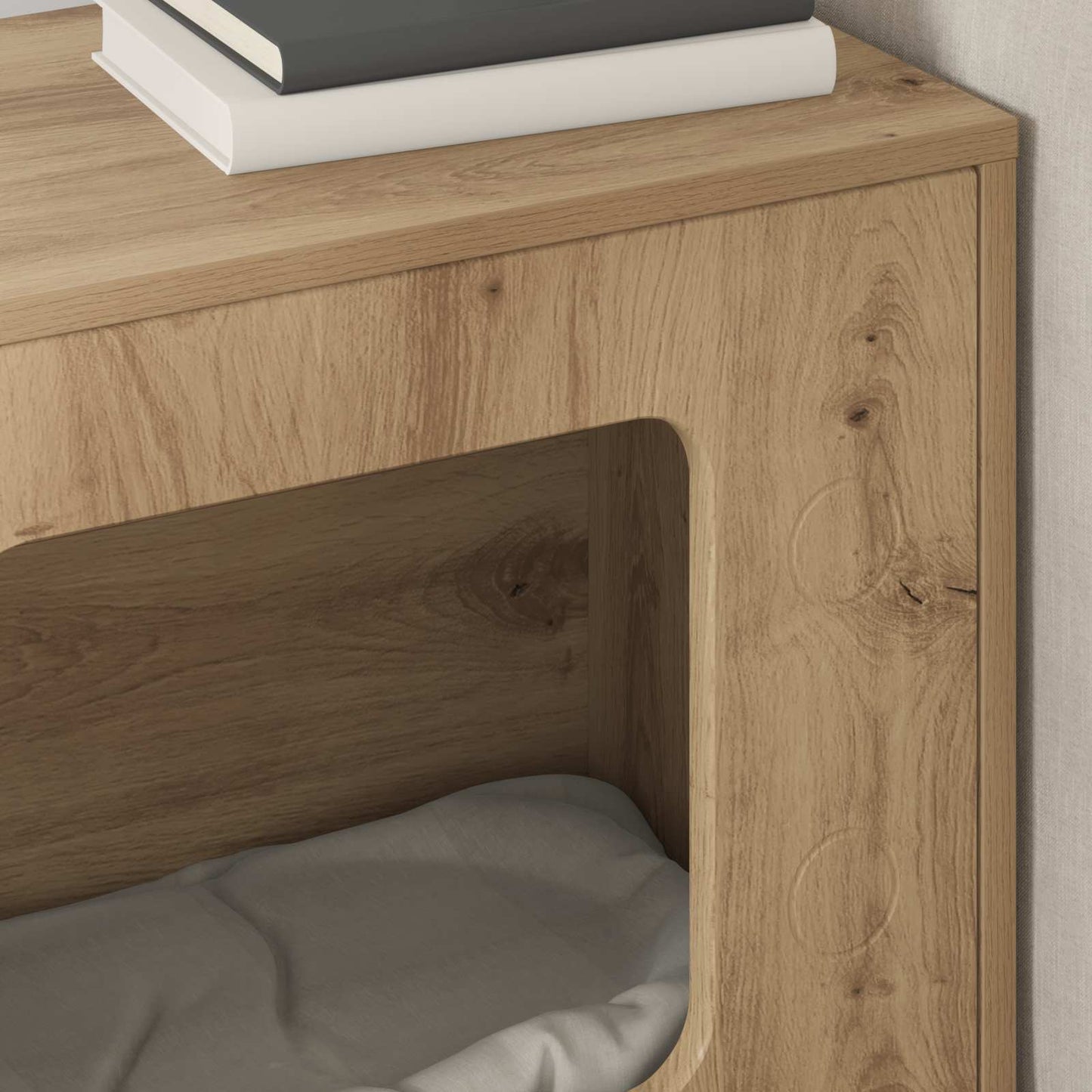 Kat Hus Artisan eg 51 x 30 x 52 cm Konstrueret træ