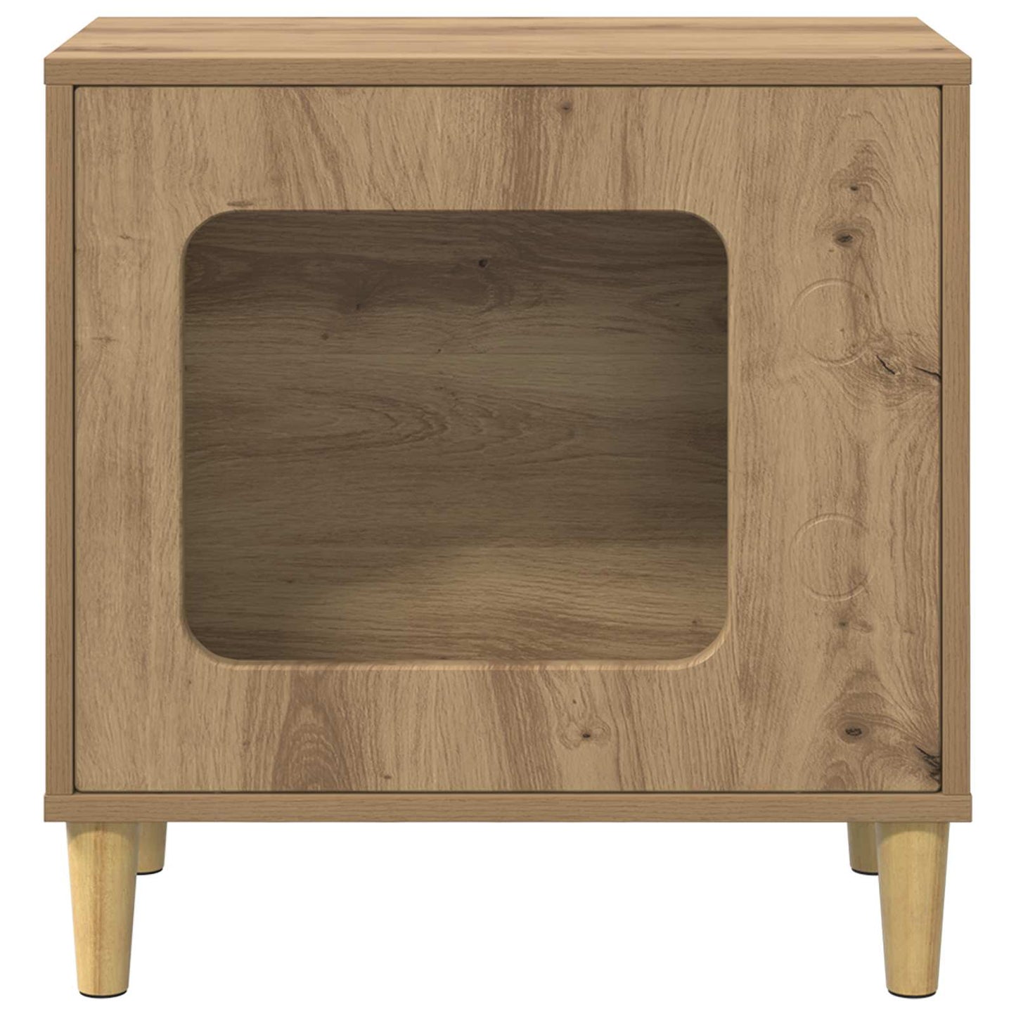 Kat Hus Artisan eg 51 x 30 x 52 cm Konstrueret træ