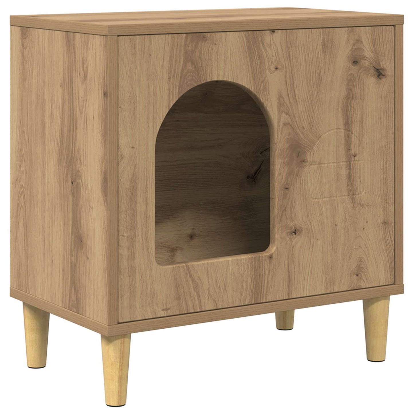 Kat Hus Artisan eg 51 x 30 x 52 cm Konstrueret træ