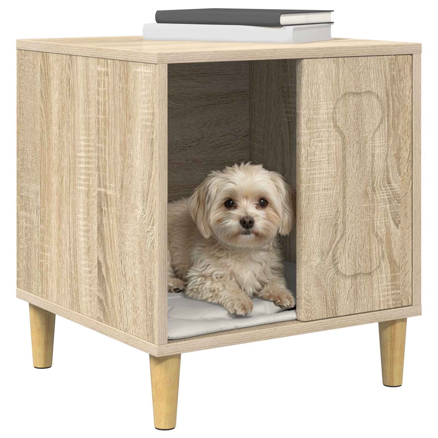 Hundehus Sonoma 44 x 42 x 49 cm Konstrueret træ