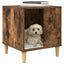 Hundehus Røget eg 44 x 42 x 49 cm Konstrueret træ