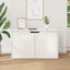 Kat Hus Gloss Hvid 85 x 55 x 50,5 cm Konstrueret træ