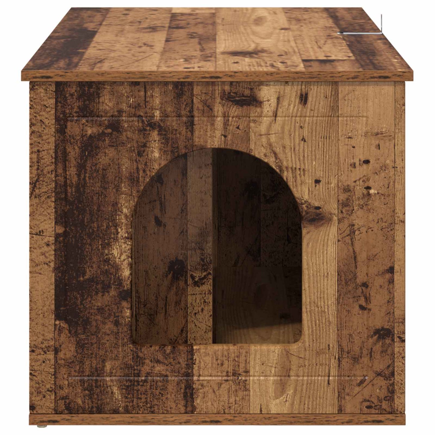 Kat Hus Gammelt træ 85 x 55 x 50,5 cm Konstrueret træ