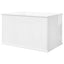 Kat Hus Gloss Hvid 85 x 55 x 50 cm Konstrueret træ