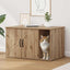 Kat Hus Artisan eg 85 x 55 x 50,5 cm Konstrueret træ