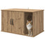 Kat Hus Artisan eg 85 x 55 x 50,5 cm Konstrueret træ