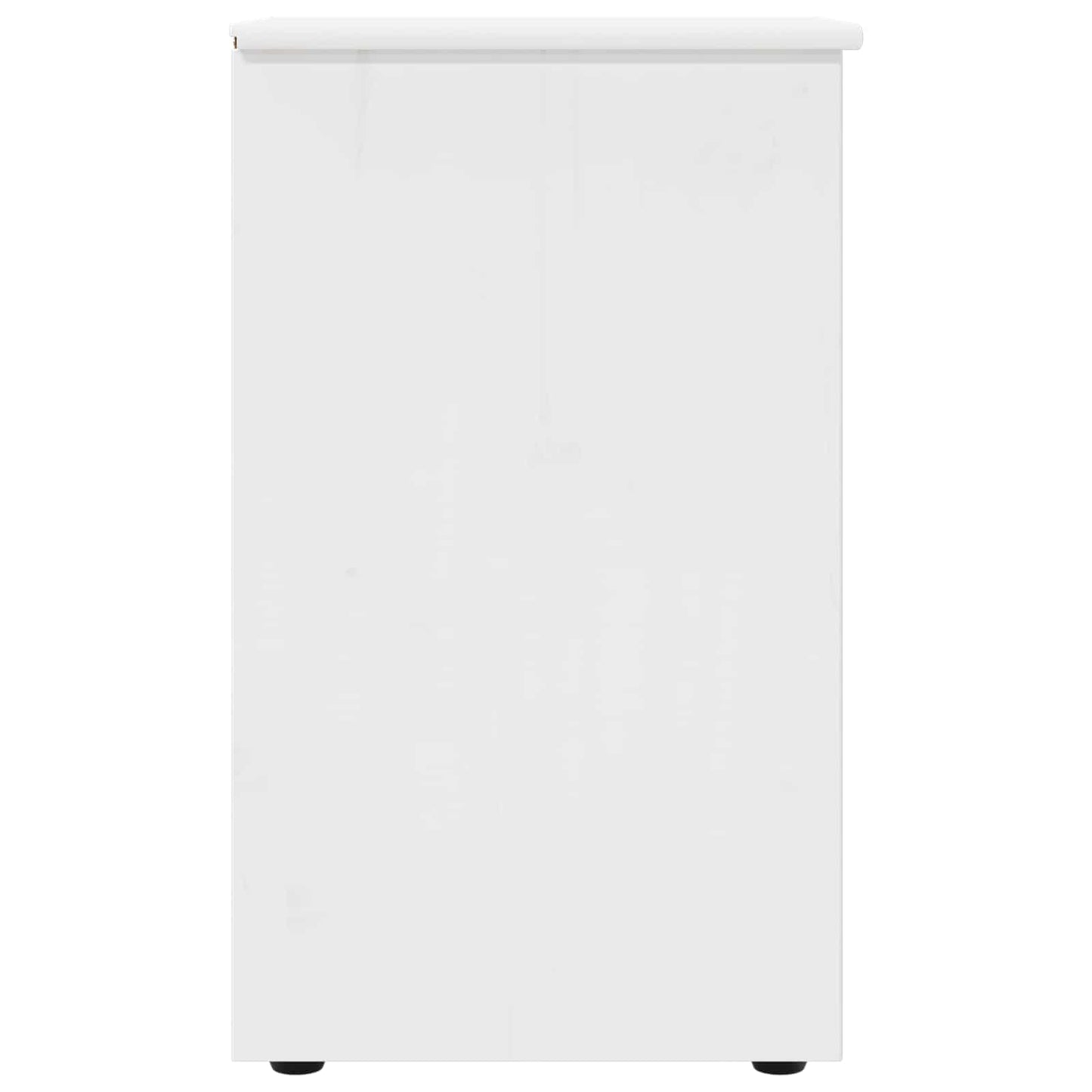 Kabinet 34 x 39 x 61,5 cm Massivt fyrretræ Hvid